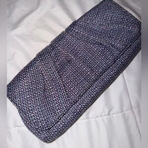 Lauren Merkin Woven Clutch Multicolor Designer Evening Bag